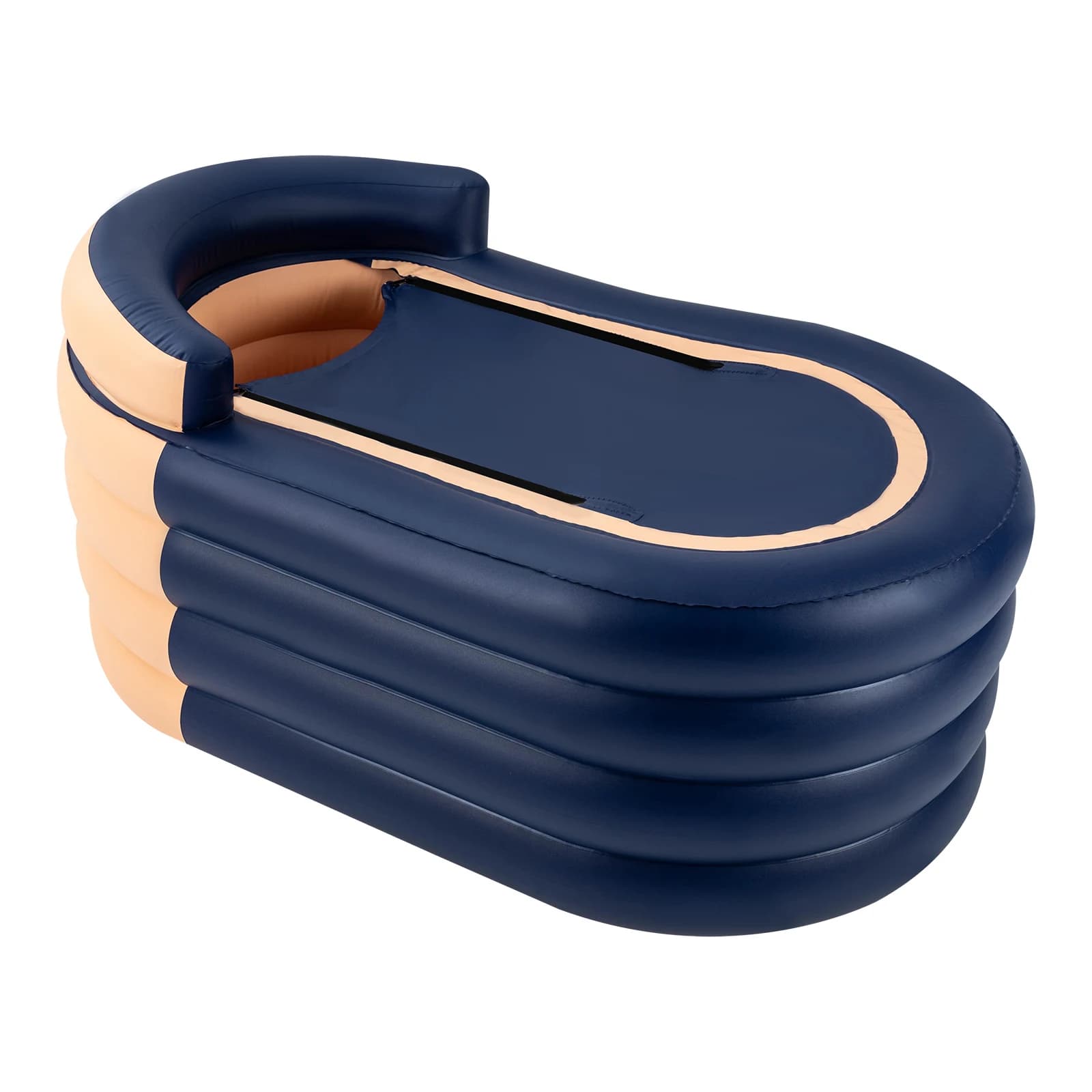 Baignoire gonflable pour adulte avec pompe à air électrique sans fil, bain d'eau chaude, bain de gla