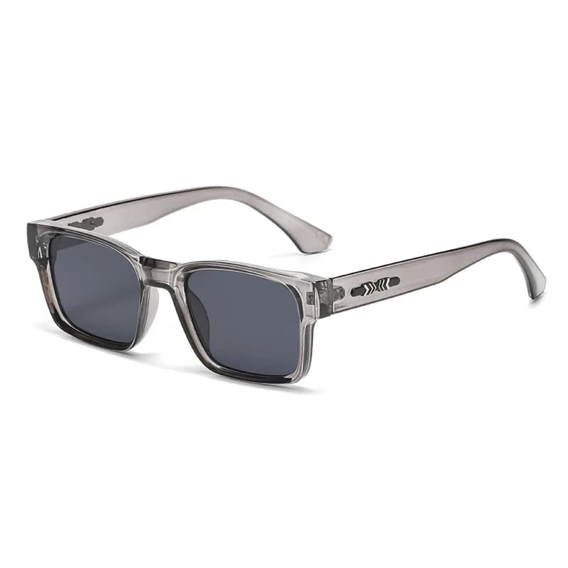 Lunettes de soleil carrées de luxe léger, design minimaliste, élégantes, unisexes, protection UV400,