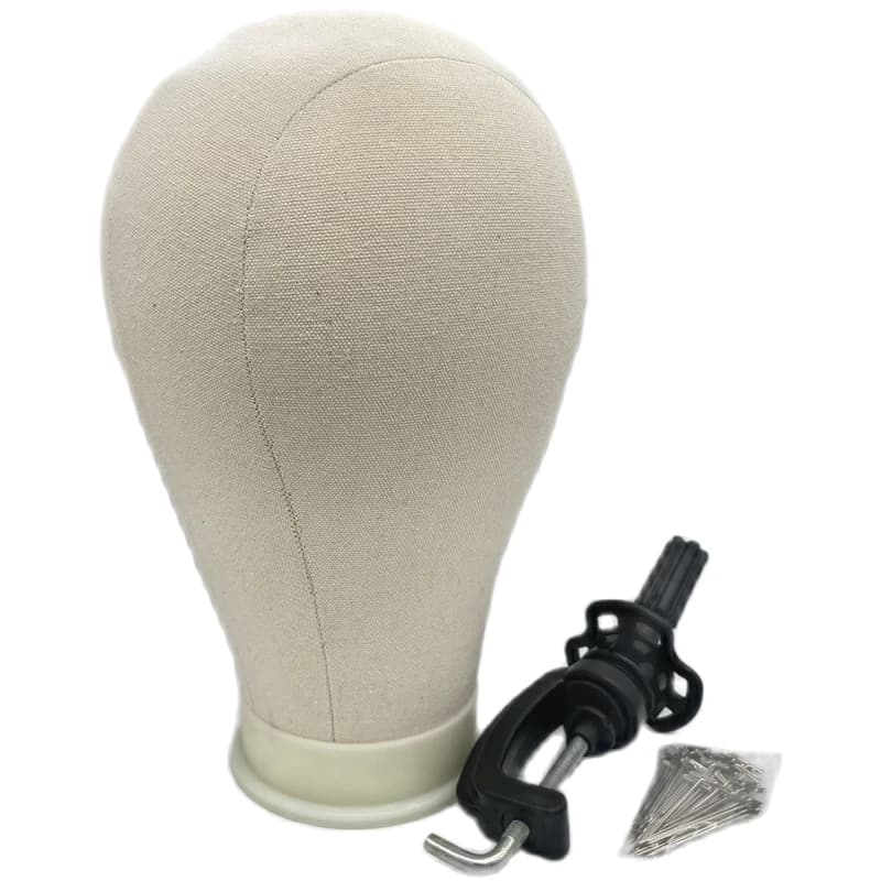 Toile bloc tête Kit formation Mannequin perruque tête affichage style Mannequin Mannequin Mannequin 