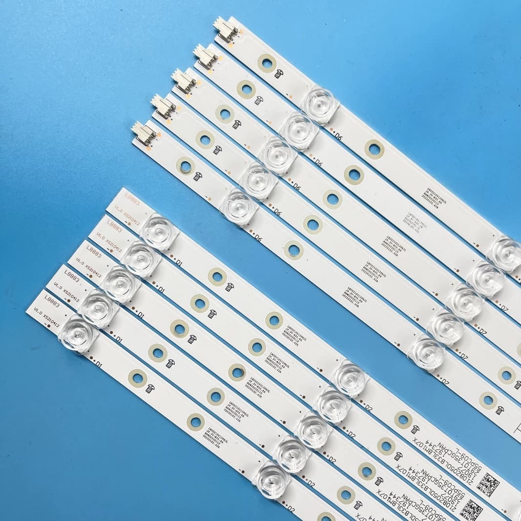 Bande de rétroéclairage LED pour téléviseur 55 pouces, 55PUS7394 55PUS7504 55PUS7304/12 55PUS6704/12