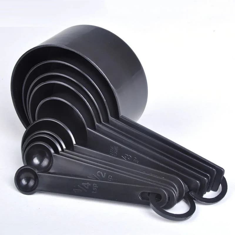 5/10 pièces outils de mesure cuillères à mesurer de cuisine cuillère à café cuillère à sucre gâteau 