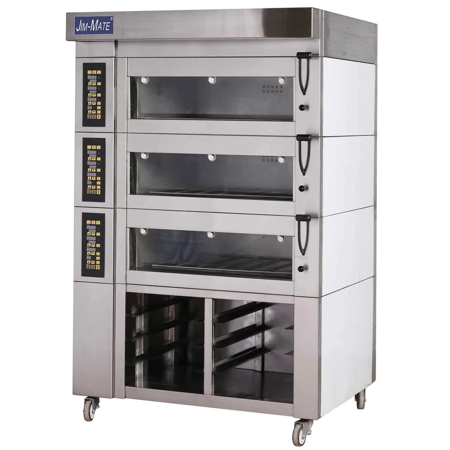 Four électrique de Chef de boulangerie d'équipement de cuisson européen en gros avec étagère pour fo