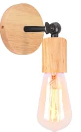 Loft fer bois applique murale campagne abat-jour applique industrielle chevet appliques pour chambre