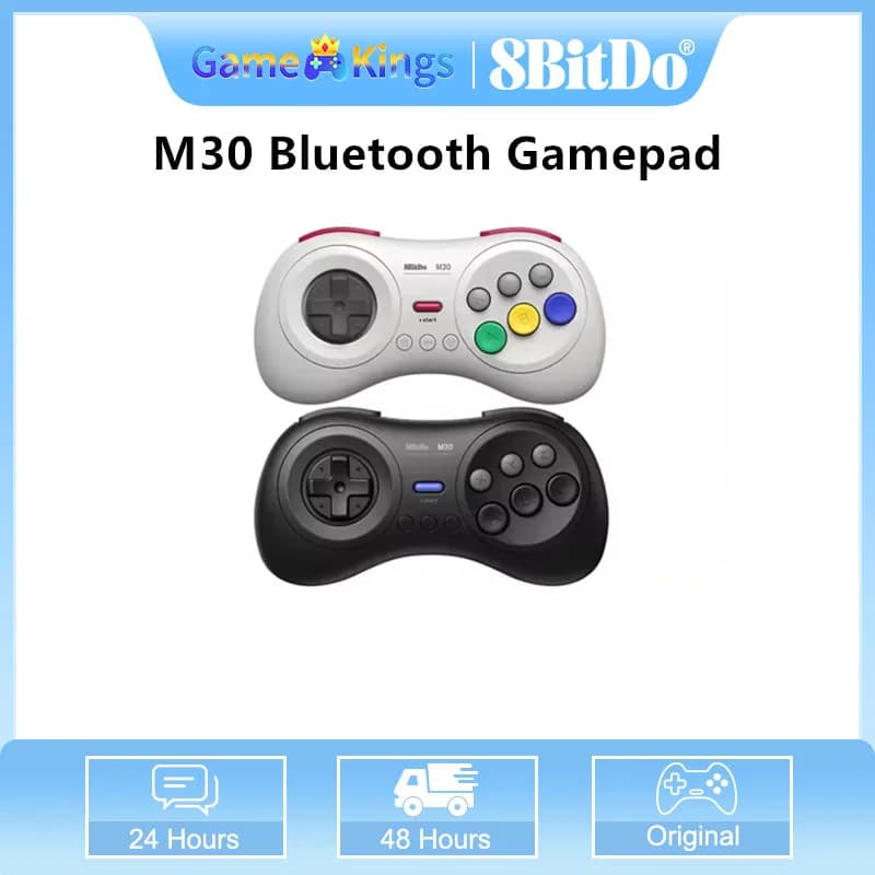 Manette de jeu Bluetooth 8BitDo M30, compatible avec Nintendo Switch/Windows 10/11/Android/Raspberry