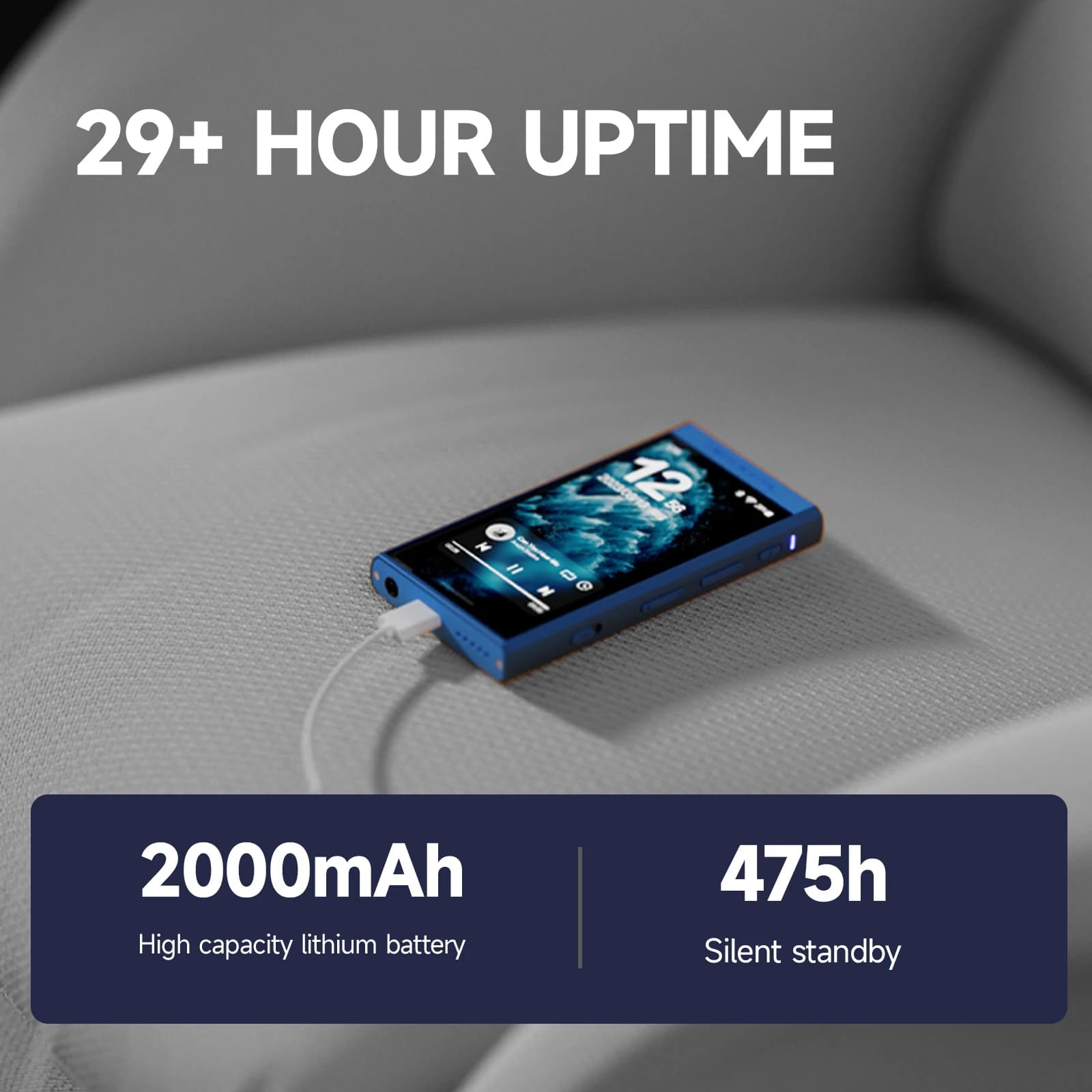 HiBy Digital M300 Lecteur de musique Android 13 MP3 Audio HiFi Bluetooth WiFi USB DAC DSD Radio FM D