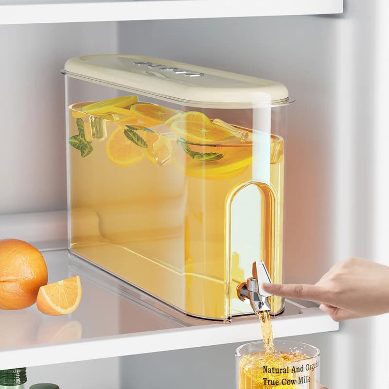 UFORU bouteille d'eau froide avec robinet ménage sens avancé grande capacité scellé bouteille d'eau 