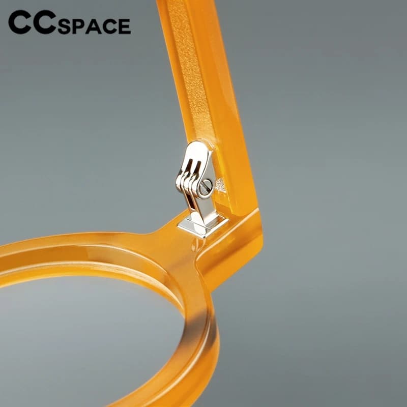 Classique rétro circulaire acétate lunettes cadre femme lecture myopie lunettes Vintage homme optiqu