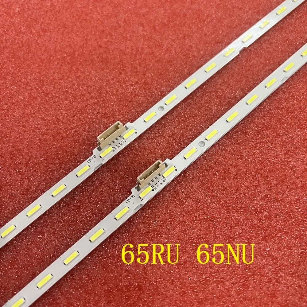 Bande de rétro-éclairage LED pour Samsung UE65NU7172U UE65NU7175U UE65NU7179U UE65NU7300K UE65NU7300