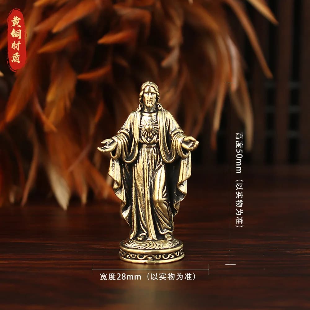 Statue de Père, Figurine de Prière, Ornement Décoratif, Décoration d'Entrée, Cadeau Artisanat pour T