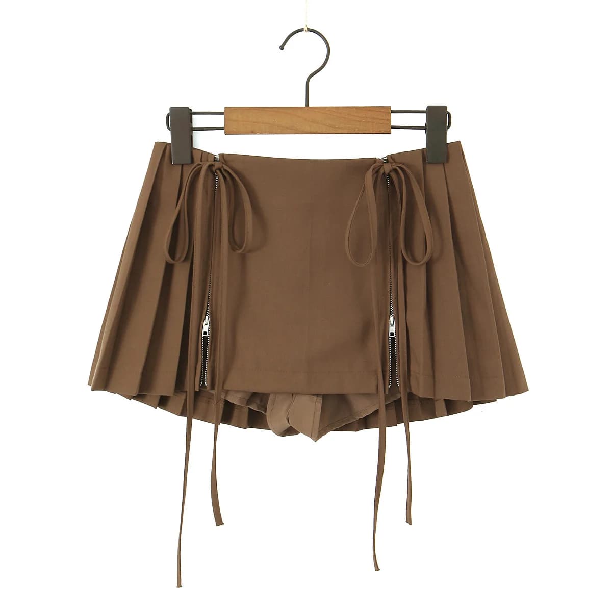 Jupe plissée avec short pour femme, mode coréenne, super mini jupe, sexy, kawaii, punk, vêtements de