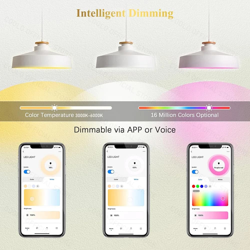 ZigBee GU10 WiFi ampoule LED intelligente RGB W + C 5W lampes à intensité variable EWelink APP contr