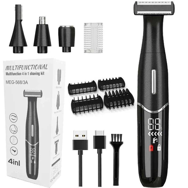 Zone intime coupe de cheveux rasoir de précision hommes ligne de Bikini boules de rasoir sensibles o