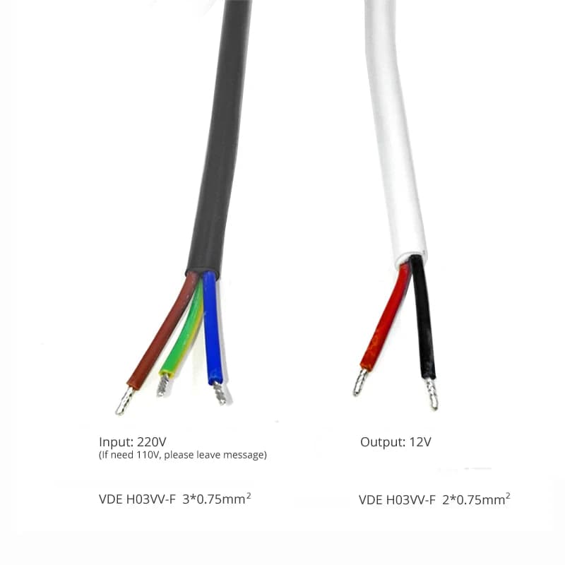 Alimentation LED étanche 10W 20W 45W 220V à 12V, pilote pour projecteurs LED, transformateur IP67