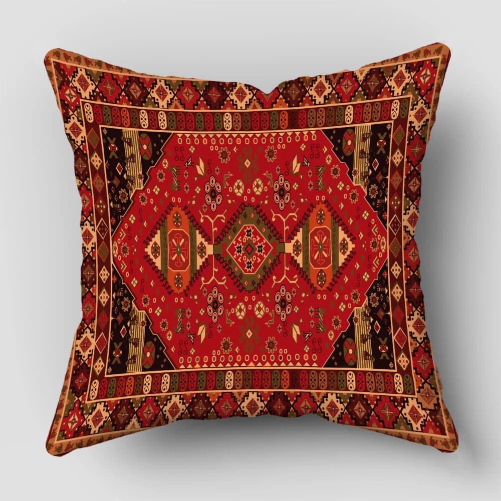 Taie d'oreiller à motif de tapis persan, housse de coussin pour salon, canapé, décoration de maison 