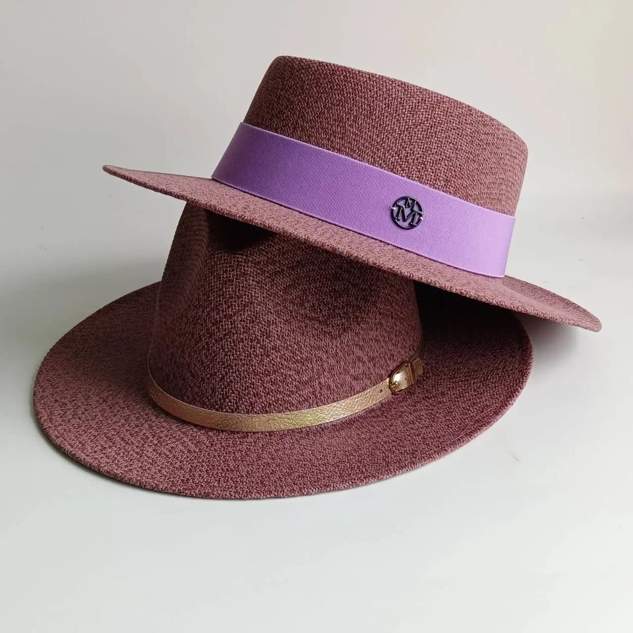 Chapeau de soleil en paille tressée délicate, chapeau d'été en paille, nouveau chapeau à ruban élast