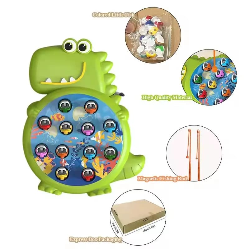 Jouets de pêche magnétiques pour bébés, jouets éducatifs, cadeaux de premier anniversaire pour enfan