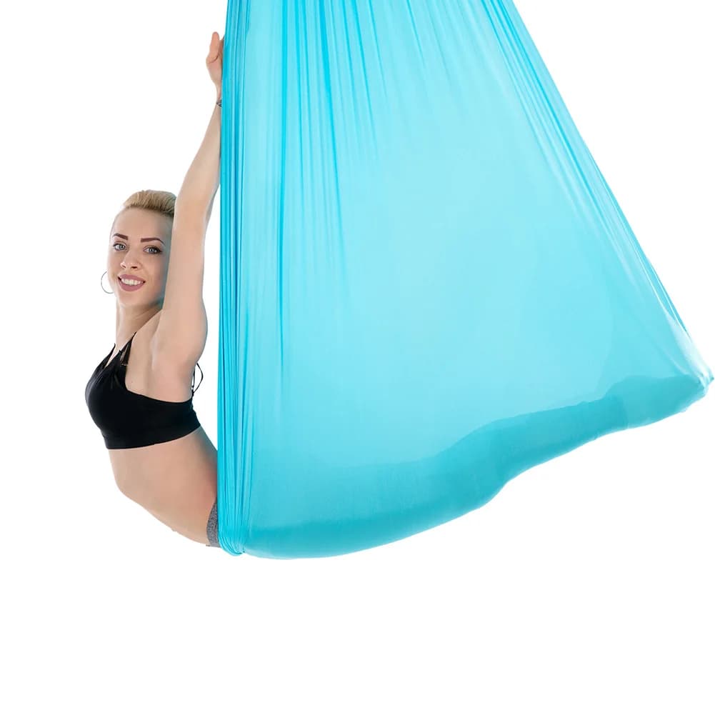 7M * 2.8M Yoga hamac tissu Fitness Yoga Stretch Anti-gravité balançoire fronde