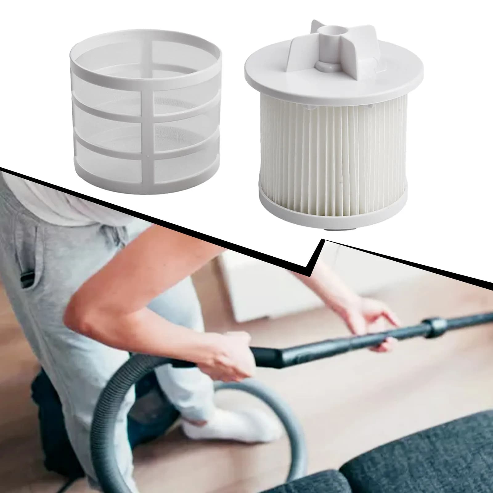 Kit de filtre pour aspirateur Cyclone U66, pièces de rechange pour aspirateur Hoover Sprint Whirlwin