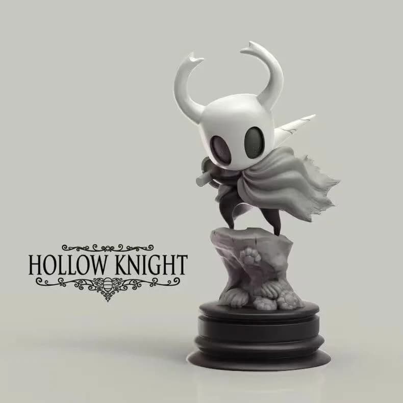 Hollow Knight -10CM modèle animé petit chevalier fait à la main, accessoires de jeu, châssis, fait à