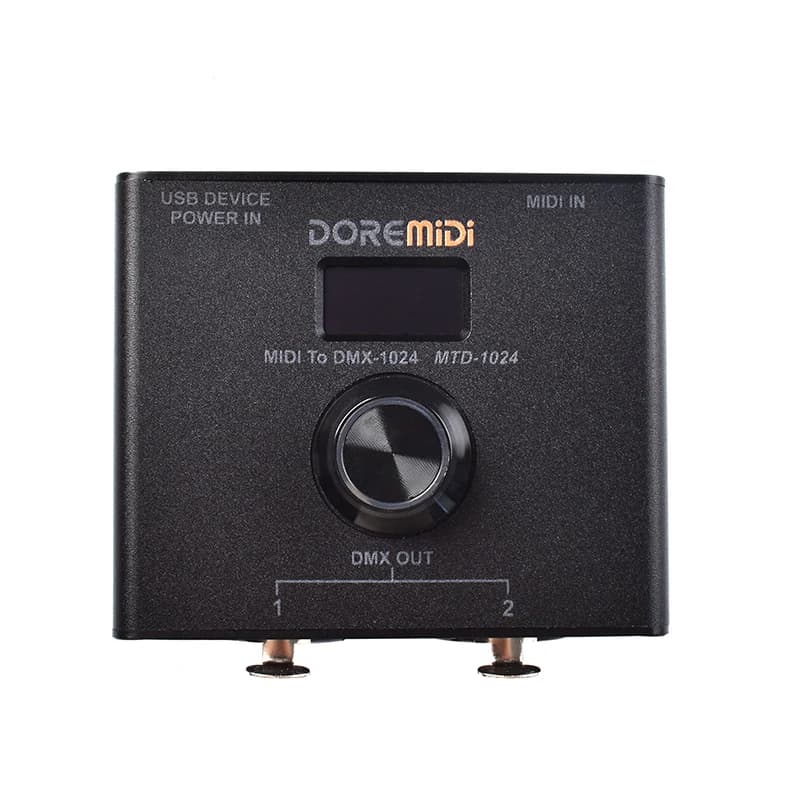 DOREata Di acity I vers le contrôleur DMX (MTD-1024) peut convertir des messages d'acity I en messag