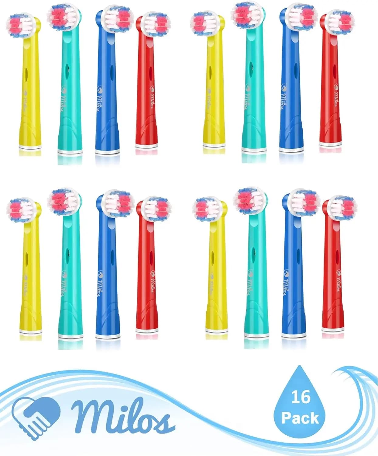 Tête de brosse de rechange pour brosse à dents Oral B, lot de 8/16 pièces, poils Extra doux, convien