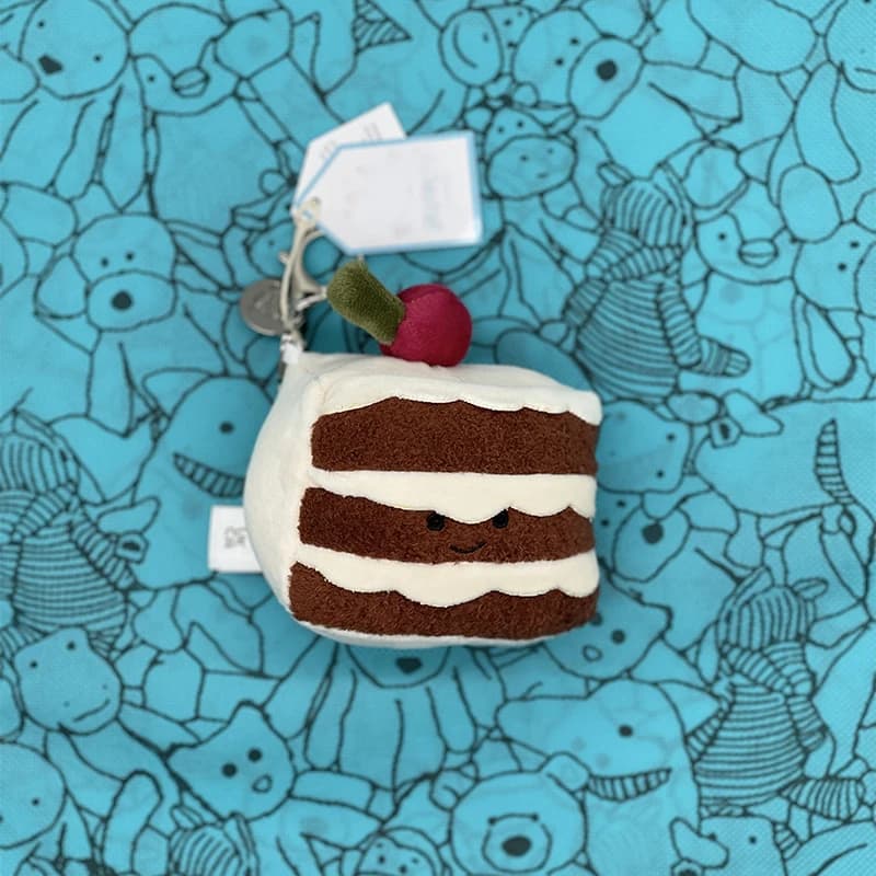 Nouvelle Peluche JC Marshmallow 2026, Petit Charm Cerise, Petite Peluche Tortue, Croissant, Petit Pi