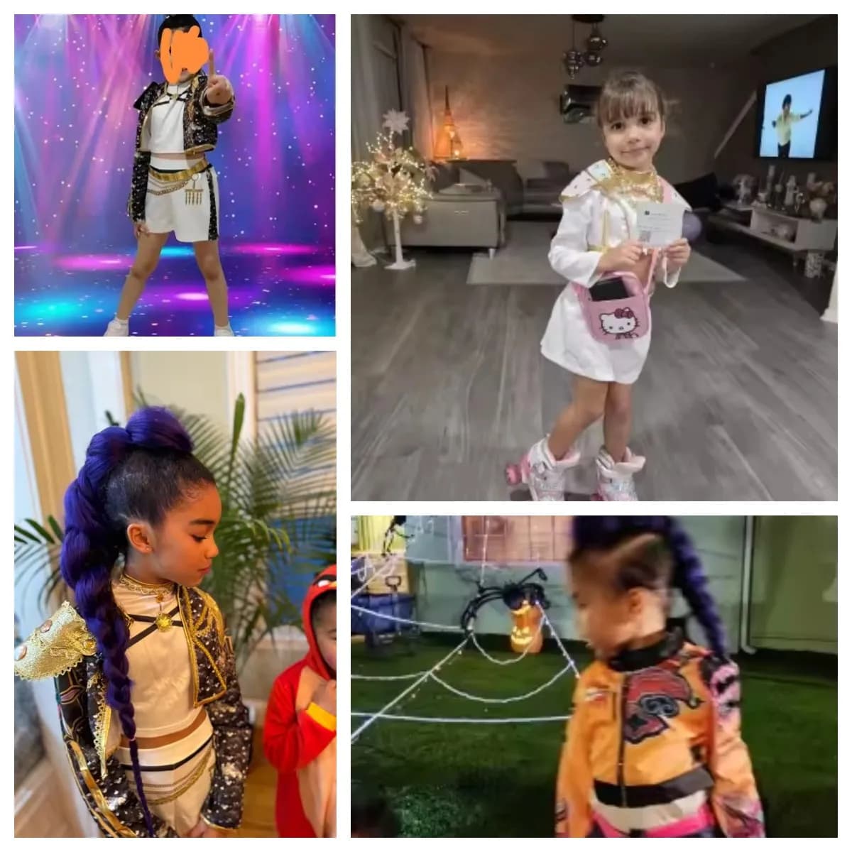 Vente chaude 2PS Costume de dessin animé pour enfants mode coréenne Cosplay Costume de danse Costume