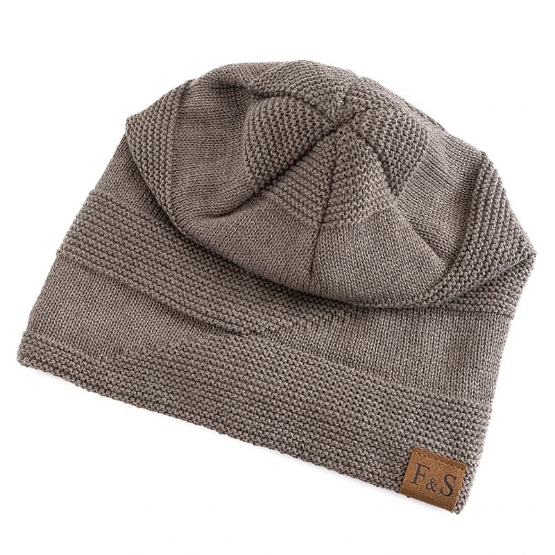 Bonnet décontracté doublé de fourrure pour hommes et femmes, chapeaux amples unisexes, ajouter, chau