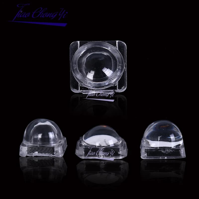 Lentille LED pour Clip SMD 5050 LED WS2812 APA102 WS2811 SK6812 30 60 90 120, objectif d'angle de 14
