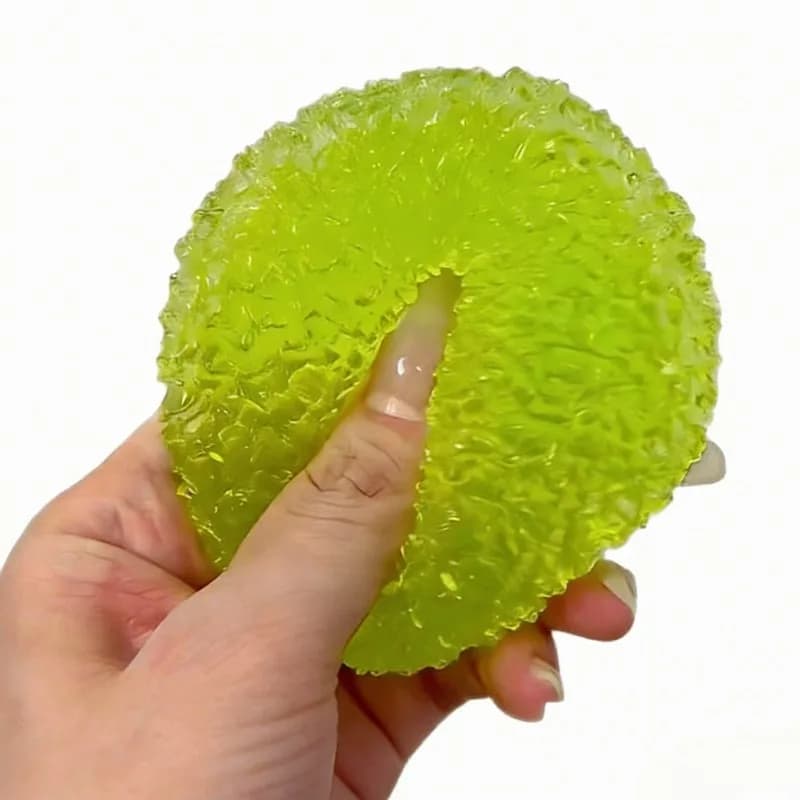 Jouet anti-stress Squishy Ice Ball Maltose Fidgets, super doux, rose, mochi, à récupération lente, j