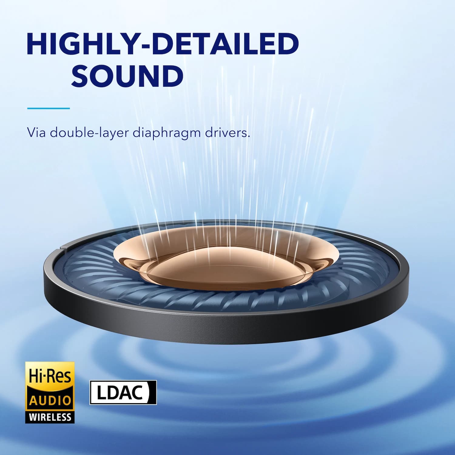 Anker-Écouteurs sans fil Soundcore Space A40, casque Bluetooth, écouteurs adaptatifs, suppression ac