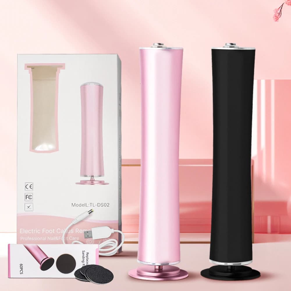 Dissolvant de callosités, lime électrique Portable Rechargeable, ensemble de pédicure, outil d'exfol