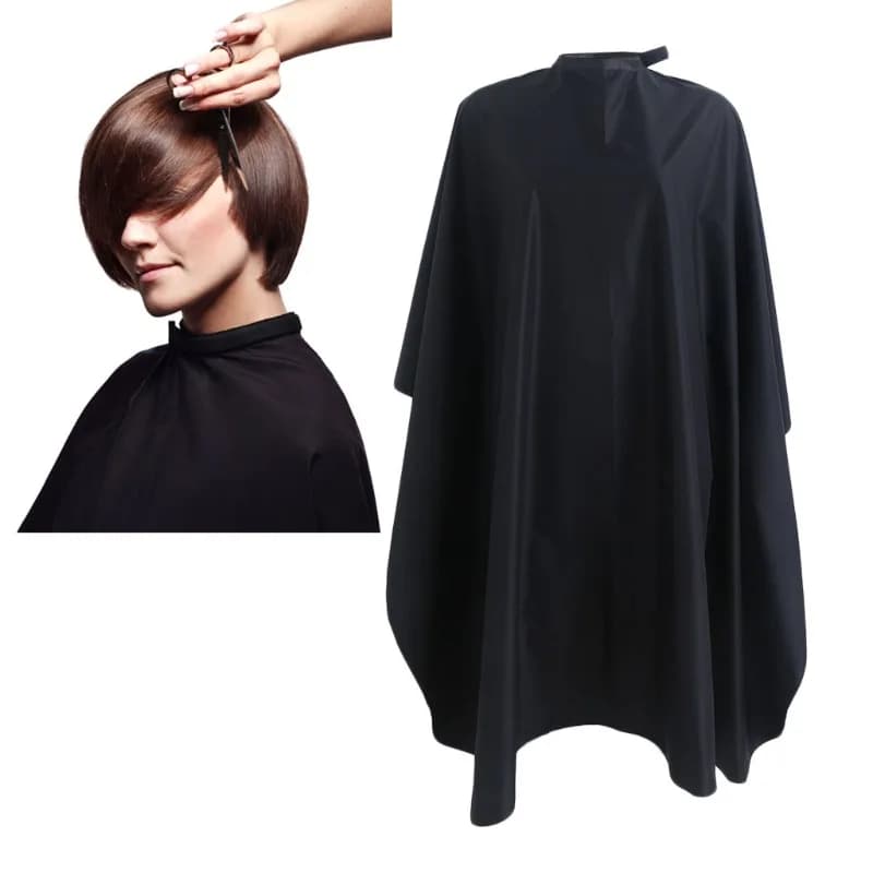Logo personnalisé imperméable Salon de coiffure coupe de cheveux couverture cheveux colorés anti-pou