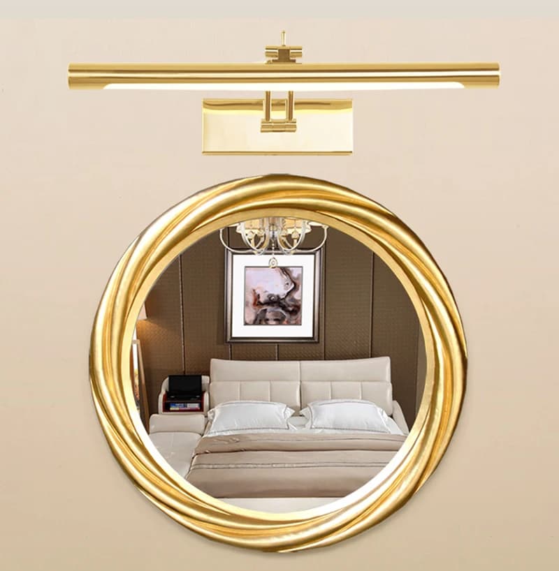 Tactile variateur interrupteur miroir applique murale capteur de mouvement applique murale nordique 
