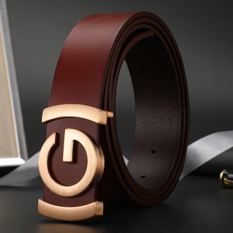 Haute qualité nouveau 34mm hommes ceinture en cuir Designers pantalon marque de mode ceinture hommes