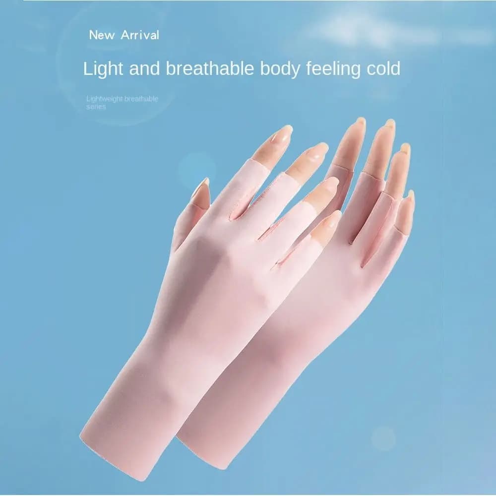 Gants de protection solaire pour le nail art, outil pour lampe UV LED, gants de protection UV pour l