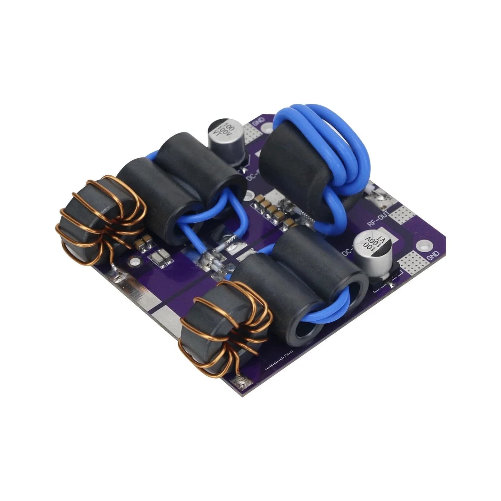 Kit d'amplificateur de puissance HF à ondes courtes 1200W 1.8-54MHz, carte d'amplificateur de puissa