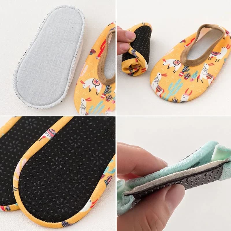 Enfants natation Surf sport baskets quatre saisons anti-dérapant Aqua natation chaussettes de sol bé