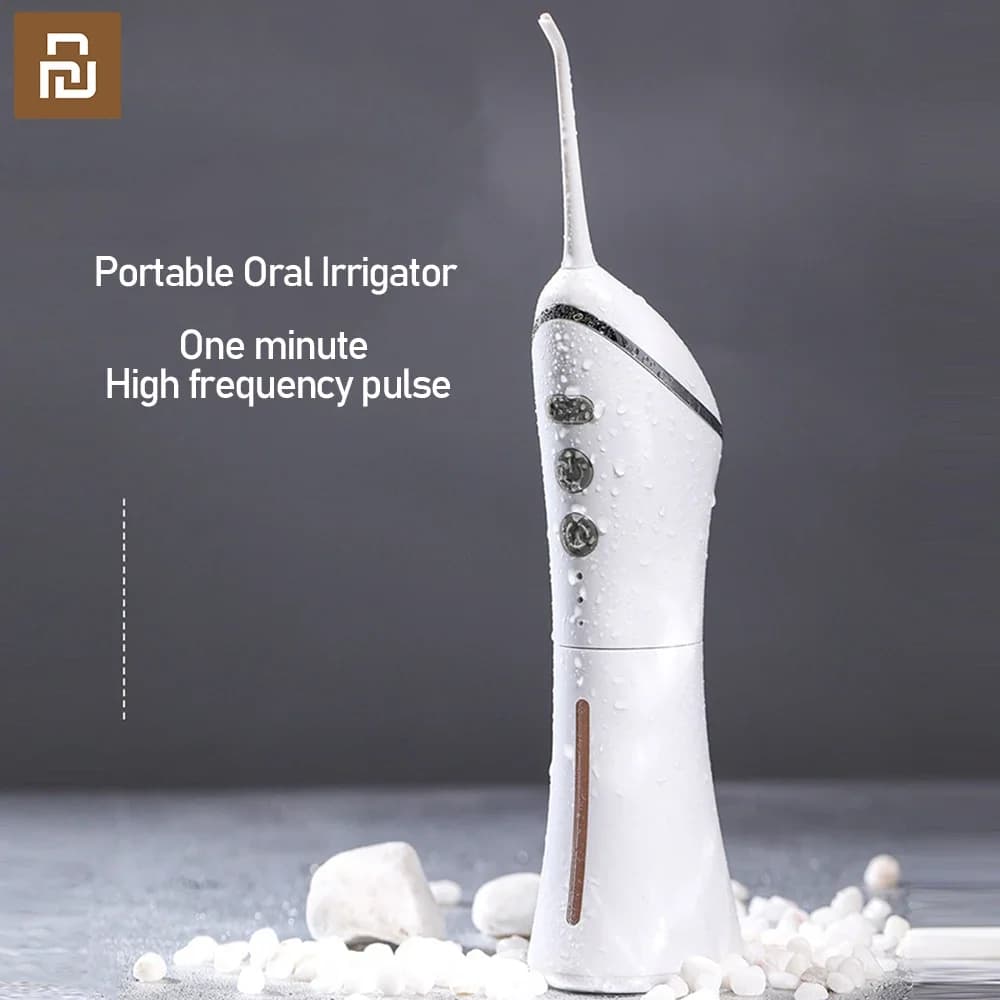 YOUPIN irrigateur Oral eau Flosser électrique blanchiment dentaire USB Rechargeable soins des genciv