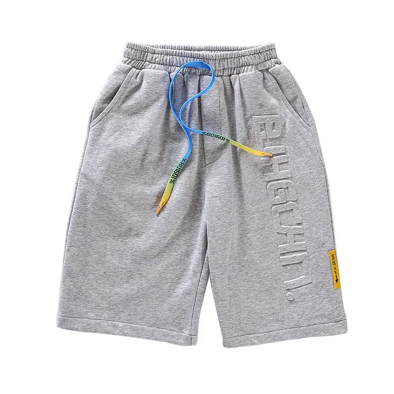 Short de dehors Court en Coton pour Garçon, Pantalon de Survêtement Longueur Genou, Tailles 5, 6, 7,