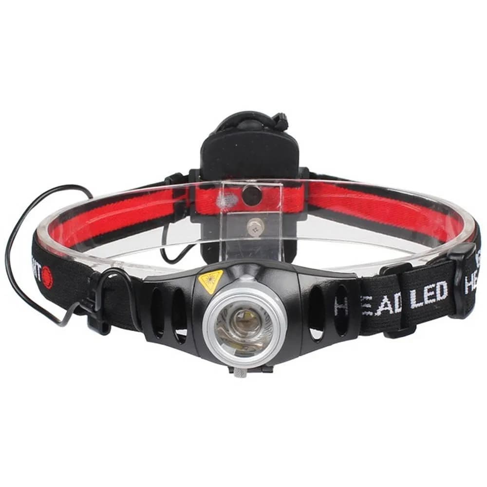 Lampe frontale LED à mise au point réglable 2000 lumens, torche pour Camping en plein air, pêche, la