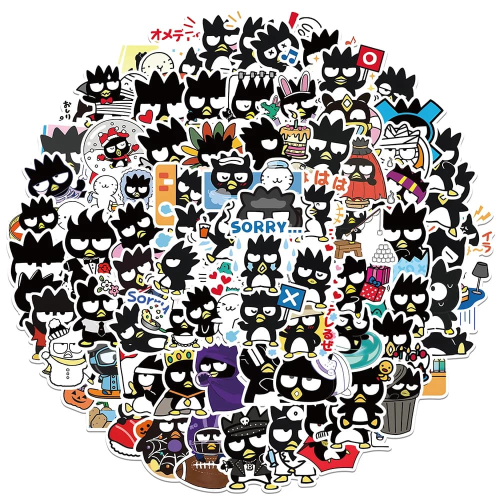 Autocollant de dessin animé Sanrio, étiquette Scrapbooking, pour ordinateur portable, Skateboard, vo
