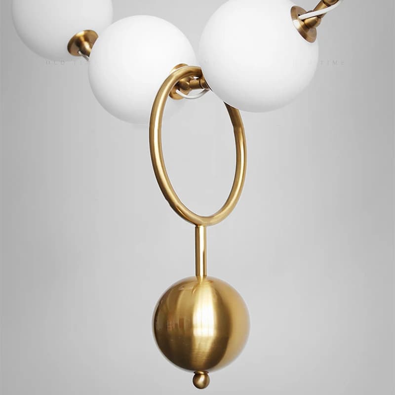 Plafonnier LED suspendu en acrylique au design nordique, luminaire décoratif d'intérieur, idéal pour