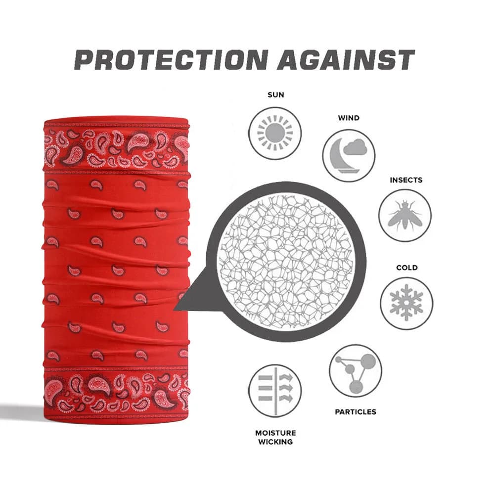 Bandanas College cachemire pour femmes, masque de protection solaire respirant, écharpe tubulaire, s