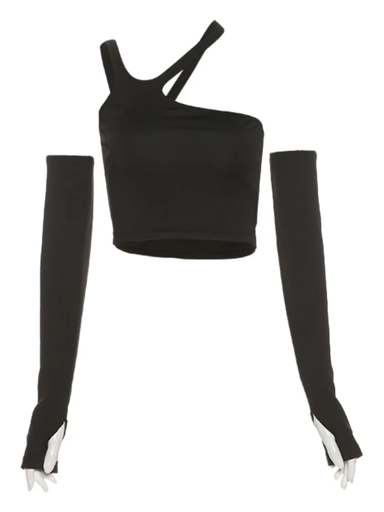 T-shirt col licou femme, streetwear, décontracté, slim, solide, manches perfectionnées, sauvage, bas