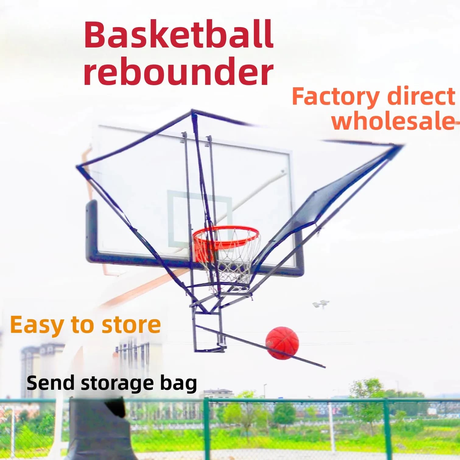 Dispositif de retour de tir de basket-ball, entraînement de tir, pick-up gratuit, machine de service