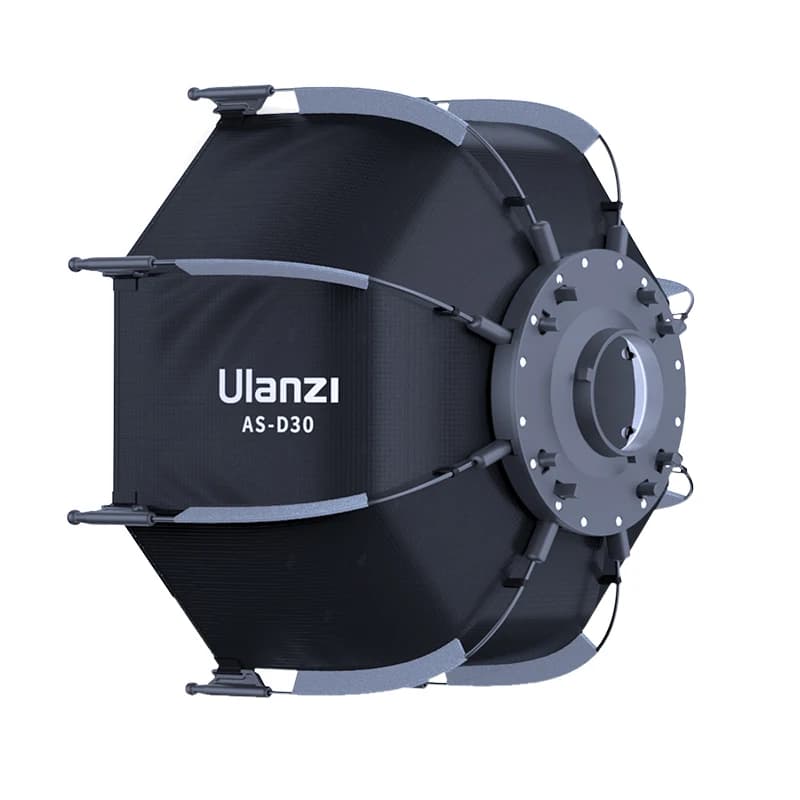 ​ Ulanzi AS-D30 30 cm boîte à lumière octogonale boîte à lumière rapide avec mini support Bowens pou
