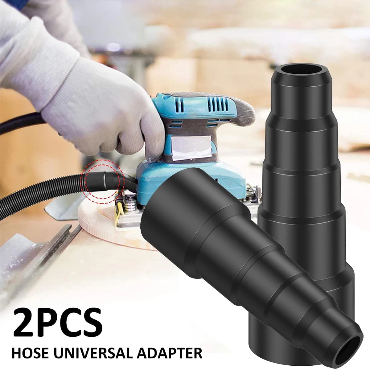 Kit d'adaptateur universel pour aspirateur, connecteur de tuyau à 5 couches, connecteur de brosse ré
