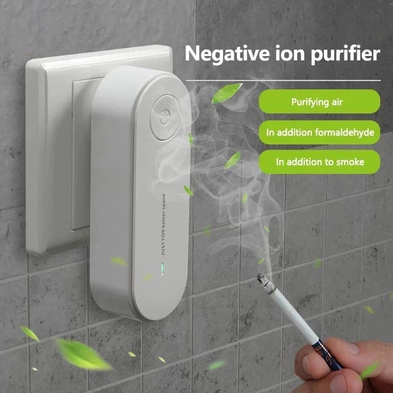 Nouveau purificateur d'air Portable Anion Purification de l'air désodorisant ioniseur nettoyant pous