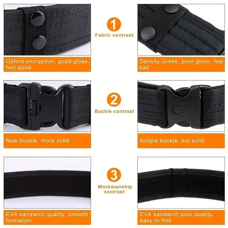 Ceinture tactique de Camouflage en plein air pour hommes, ceinture en tissu Oxford, ceinture d'alpin